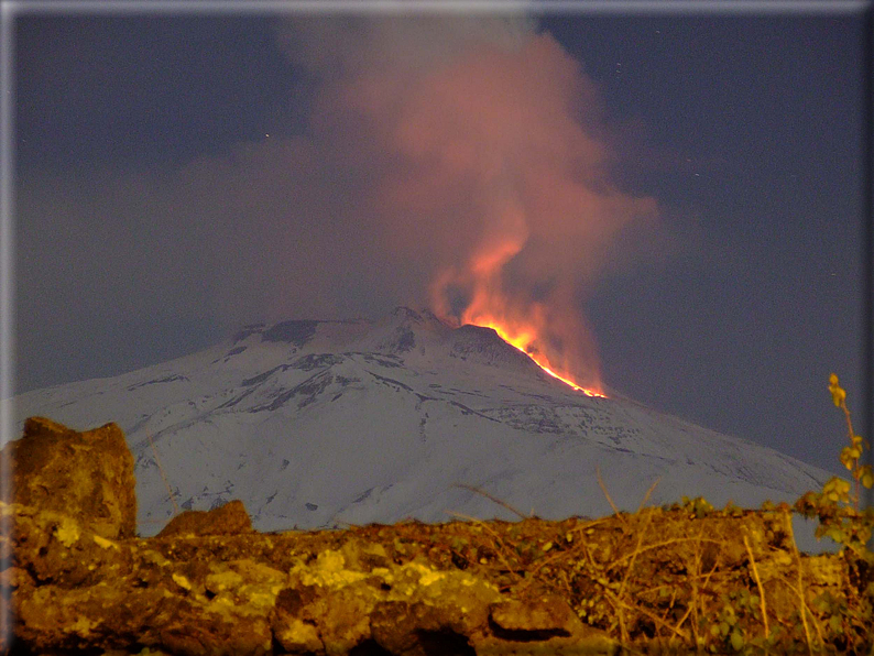 foto Etna e la costa di Taormina